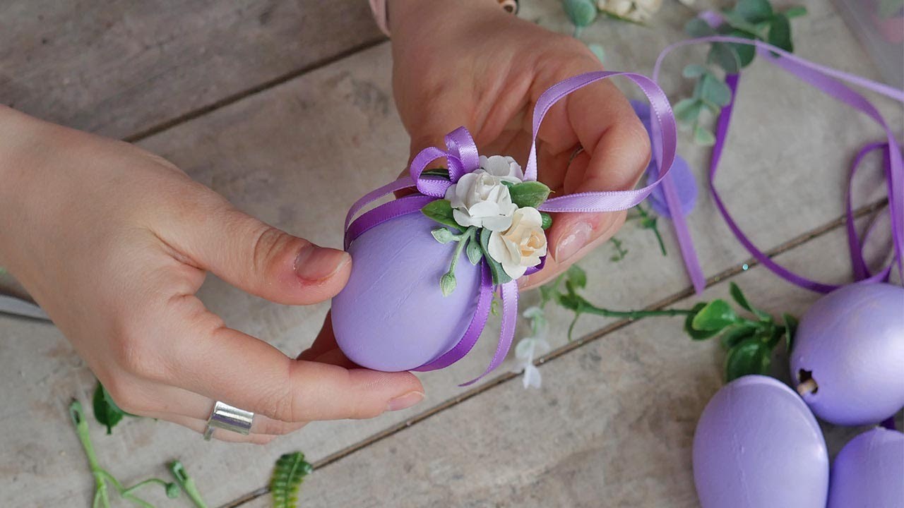 DIY easter egg decor. Tsvoric