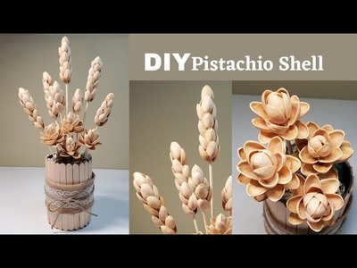 DIY Home Decor Pistacious Shell Flower