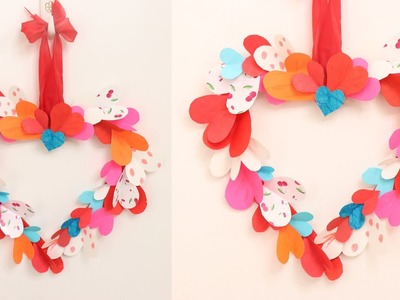 DIY Valentines Wall decoration ideas| Heart wall hanging|Home decoration ideas|Valentines gift idea
