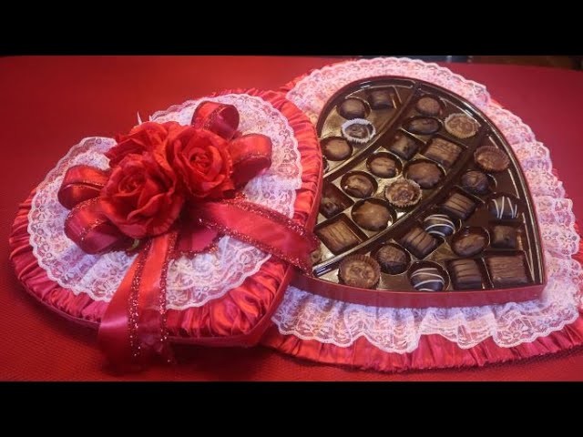 DIY Vintage Style Valentine's Candy Box - Valentine's DIY