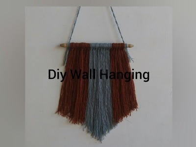 Diy wall hanging home decor idea