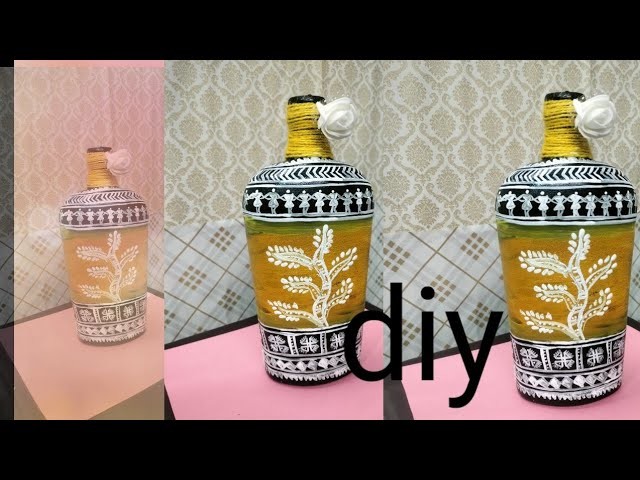 DIY Warli Painting ????????|Home decor make at home||