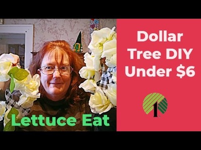 Dollar Tree DIY Under $6 For Spring #spring #diy #home #lettuceeat
