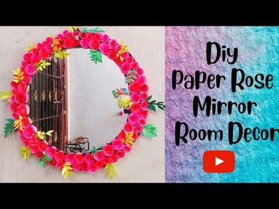 Easy and Quick Paper Wall Hanging Ideas. A4 sheet Wall decor. Cardboard Reuse.Room Decor DIY