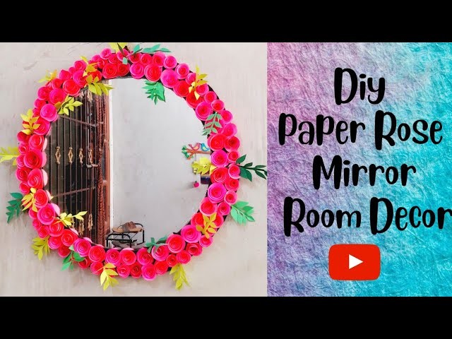 Easy and Quick Paper Wall Hanging Ideas. A4 sheet Wall decor. Cardboard Reuse.Room Decor DIY