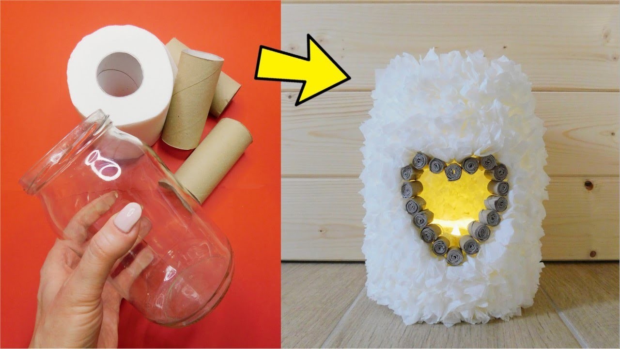 Fantastic Jar Lantern DIY. Easy Glass Jar Decorating. Recycling Ideas For Home ♻️