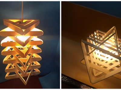 Hanging Light Lamp Amazing Light DIY || Home Decor Ideas || Easy Home Decoration