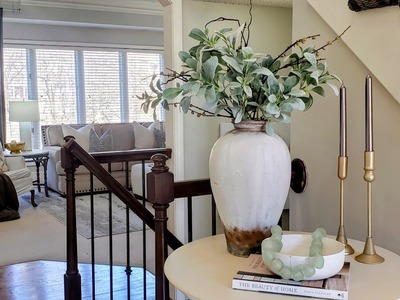 Home Tour | Decorating With 2023 Popular Colors Neutrals And Calming Green