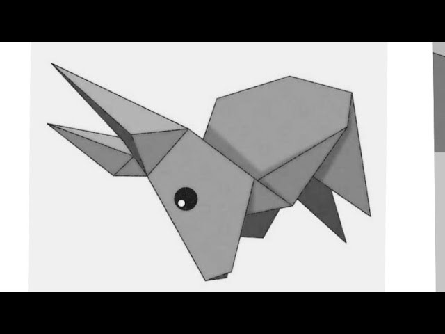 How to fold paper rabbit, paper rabbit folding origami, DIY flower at home