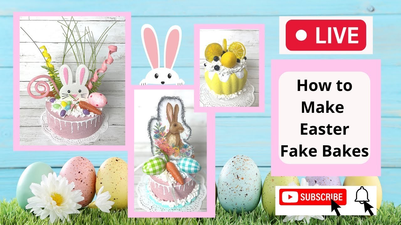 How to Make an Easter Fake Bake
