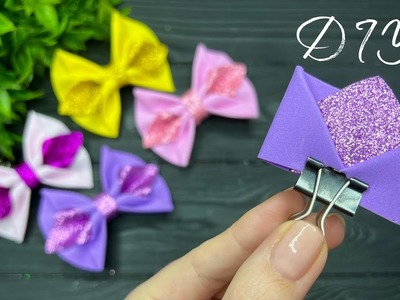 How To Make Bows from Foam Sheets - Fast and Easy Ideas
