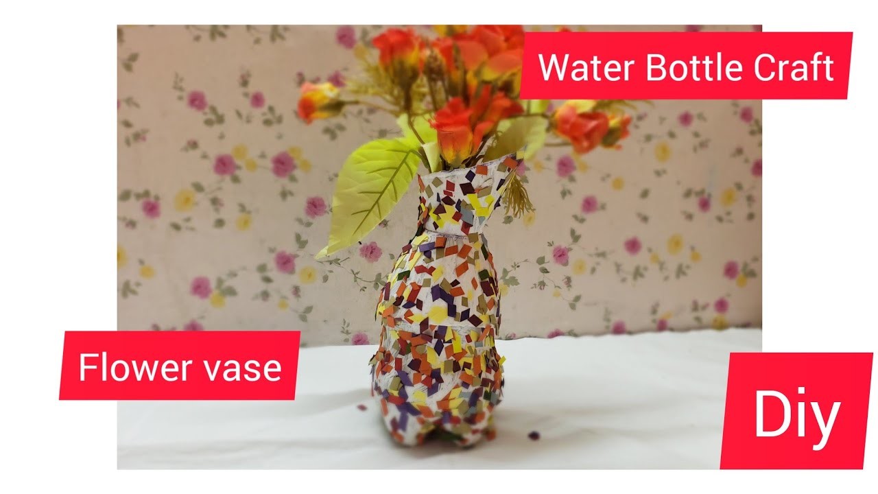 How to make Flower vase at home || Easy way || #diy #homedecor #craftgallery