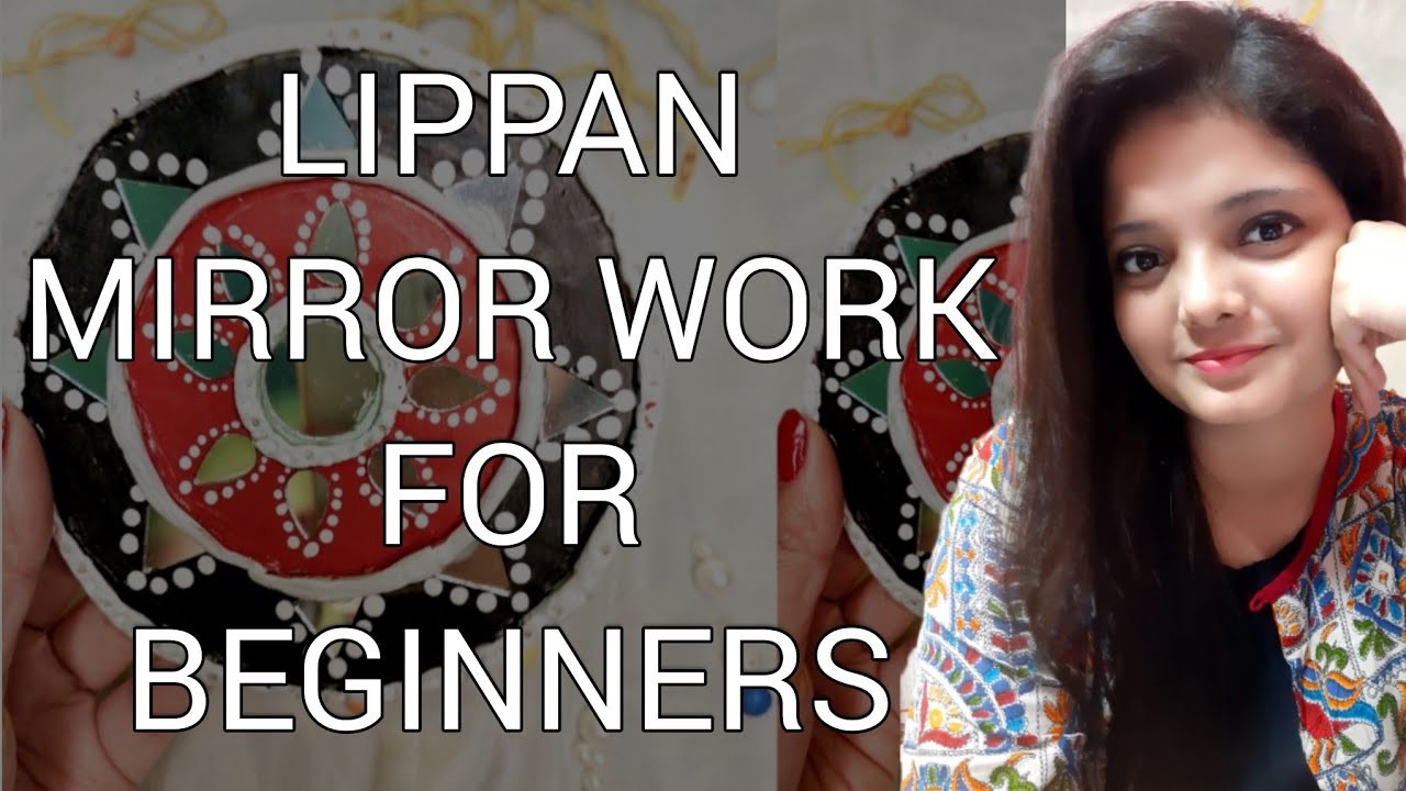 Lippan Mirror Art || Lippan Art for beginners || DIY Home Decor || How to make Lippan Art