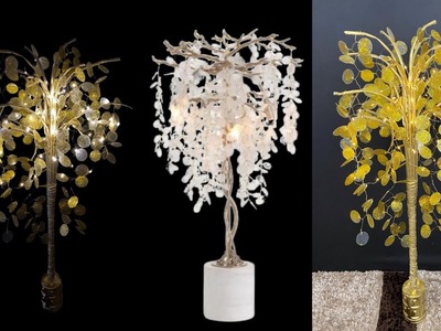 ????NEW LUXURY FLOOR LAMP USING WASTE MATERIALS ????| HOME DECORATING IDEAS |  FASHION PIXIES