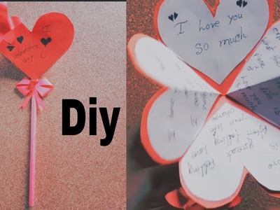 Paper craft ideas.Valentine's Day paper craft.Gift paper craft