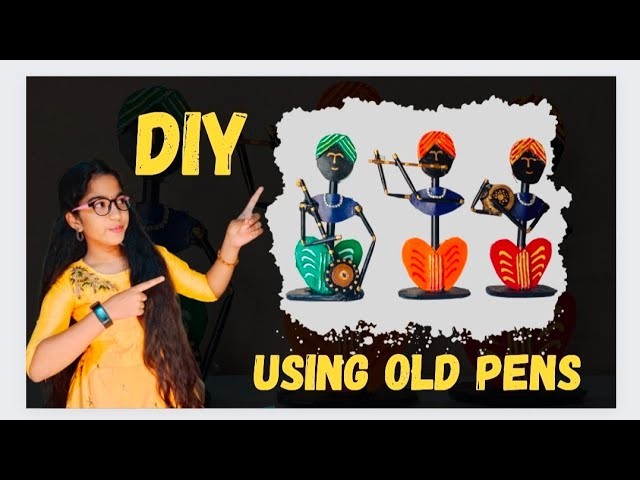 Rajasthani musician wall hanging showpiece | wall decoration ideas | paper craft | diy home decor