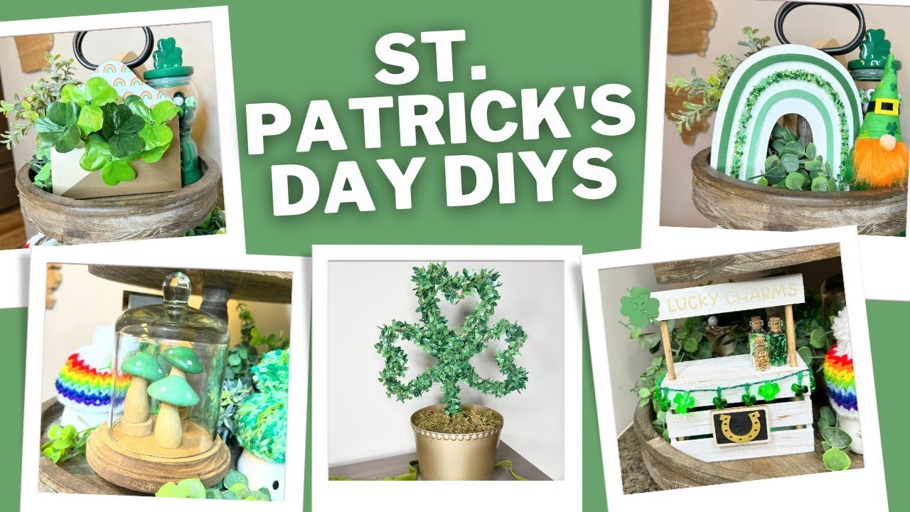 St. Patrick's Day DIYs ☘️ | Dollar Tree DIYs