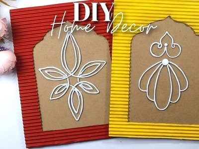 Try this diy wall decor | Diy home decor | DIY | Craft | CraftfullyMe #diy #newvideo #craftfullyme