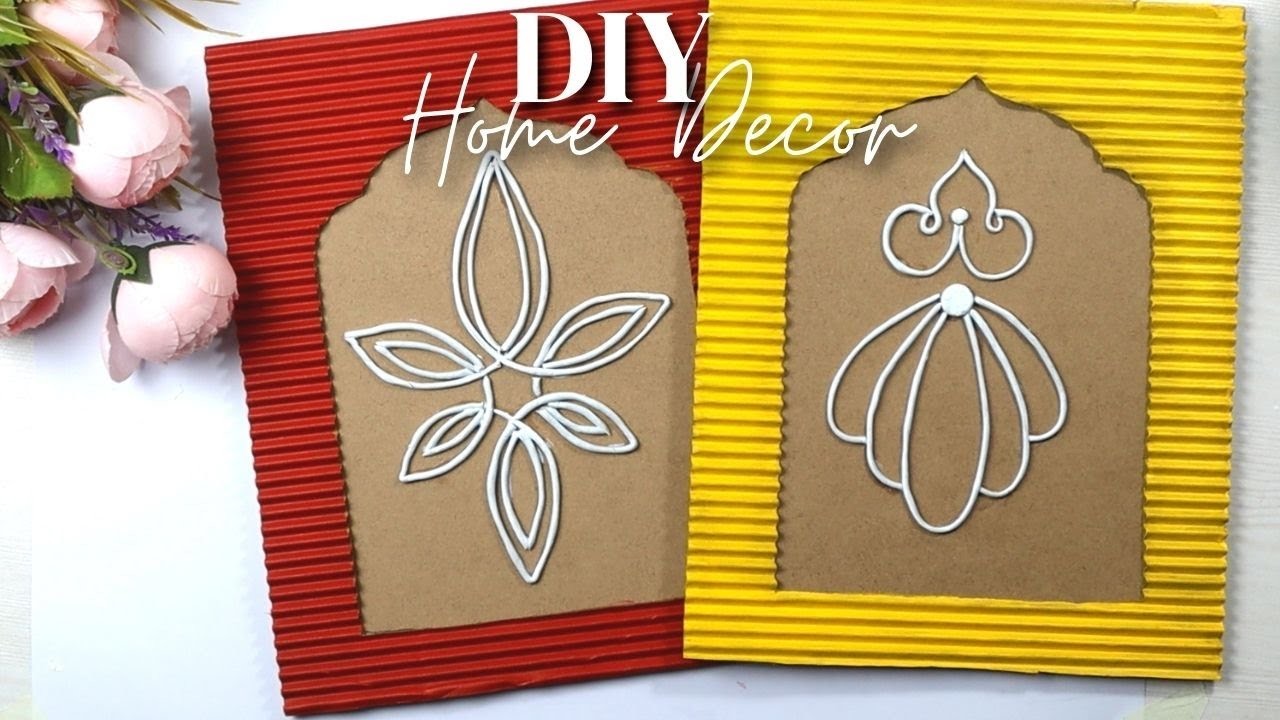 Try this diy wall decor | Diy home decor | DIY | Craft | CraftfullyMe #diy #newvideo #craftfullyme