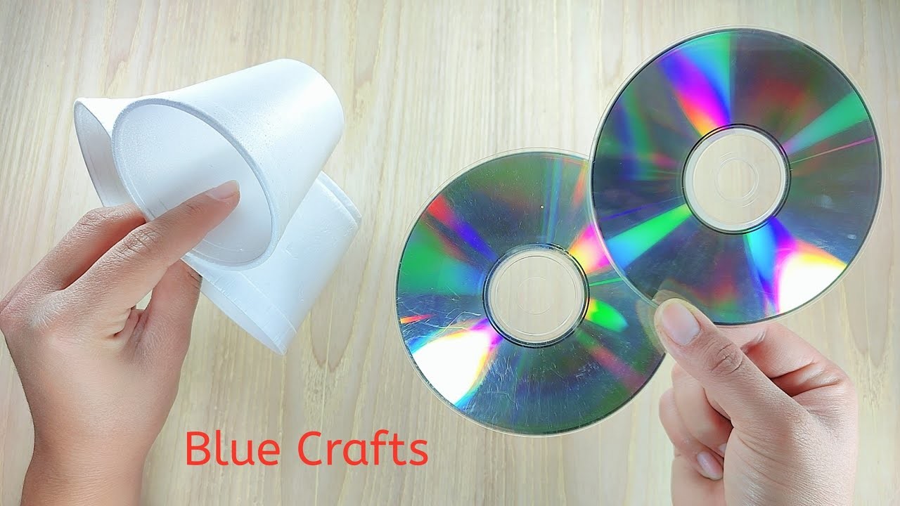 Useful Recycling With Waste Items At Home | Easy Home Decoration Ideas | Old CD Crafts