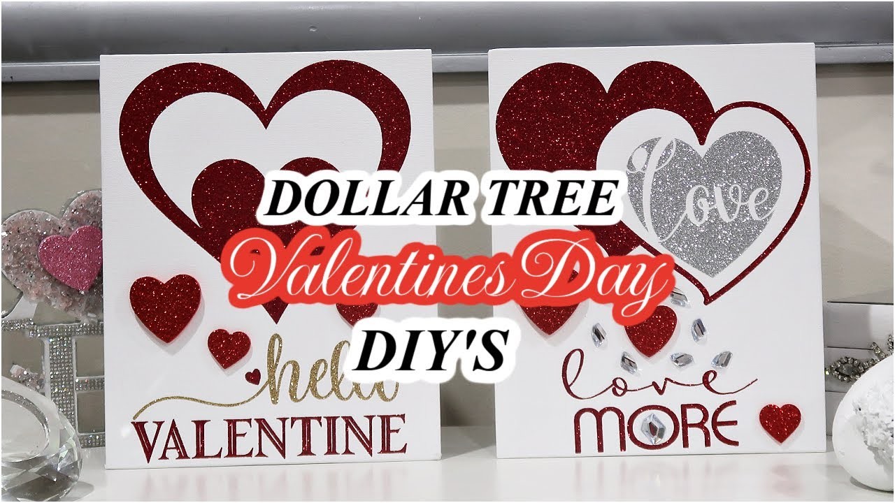 Valentine DIY Craft Ideas | Valentine Day Heart Decor 2023 | Cricut Valentine Inspiration DIY