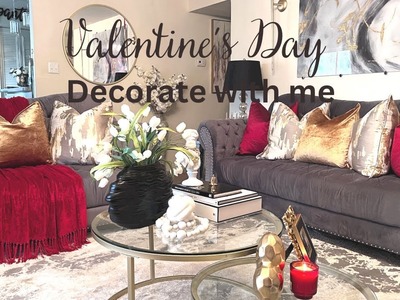 ❤️Valentine’s Day | Decorate with me #homedecor #Valentinesday #decorate with me #apartment