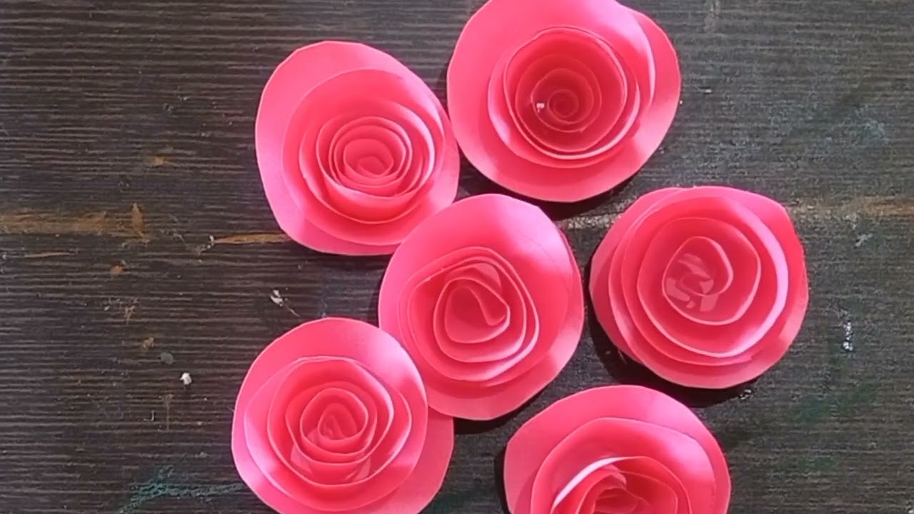 Wall decor paper flower || how to reuse drinking straw ||paper craft