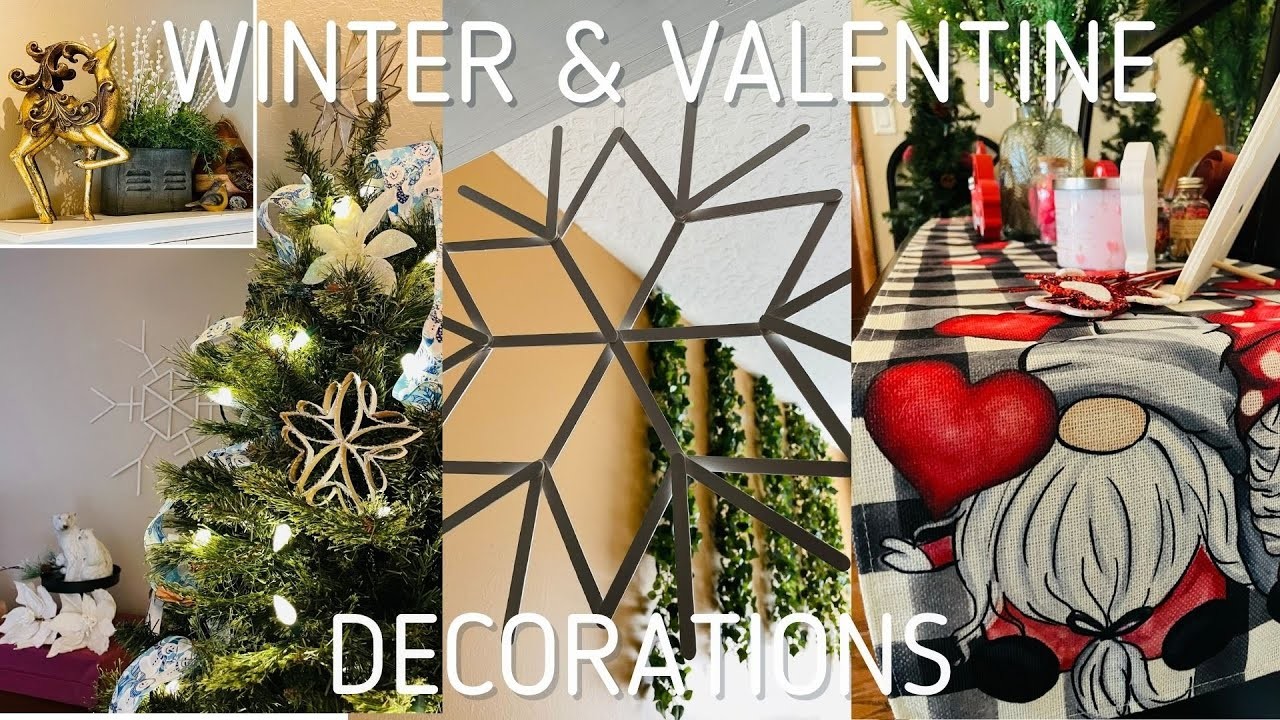 Winter and Valentine Decorations - Under $30 Decoration Ideas