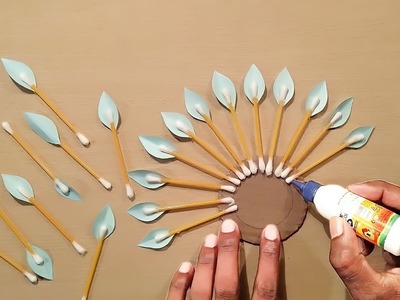 Beautiful Paper Flower WallHanging. Paper Craft For HomeDecoration. Sunflower Wallhanging