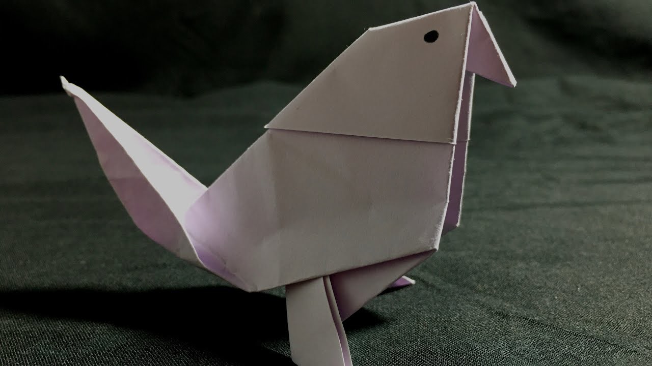 Bird Origami | DIY Origami craft |