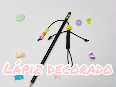 Como hacer Lápiz decorado con hilo - decorated pencil ✏️