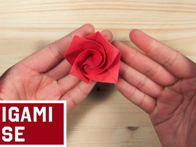 DIY How to Make an Origami Rose | Intermediate