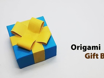DIY MINI PAPER Gift Box. Paper Craft. Origami Gift Box DIY. Paper Crafts. Paper Gift Bag DIY