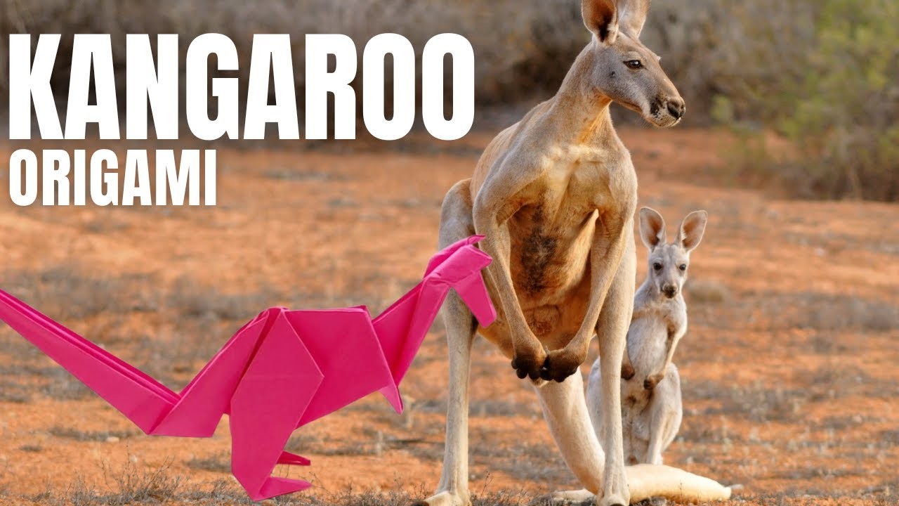 DIY Origami Kangaroo: Easy Folding Instructions