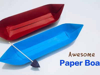 DIY Paper Boat | Easy Paper crafts | Origami crafts | School paper crafts