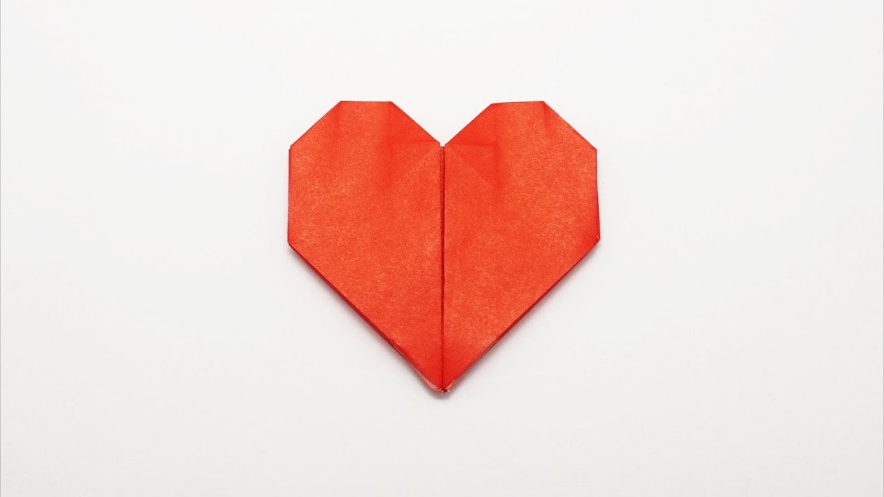 EASY ORIGAMI HEART - Double Sided  (Jo Nakashima) - Valentine's Day