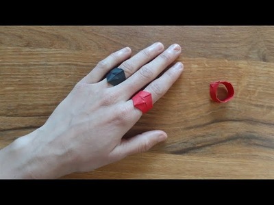 Easy Origami Paper Ring | Make this Paper Ring | Paper Ring