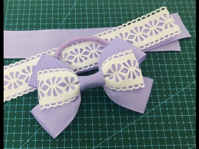 Easy to make hair bows - Grosgrain ribbon bows - DreambowsUK ????