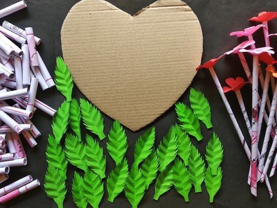 Easy Valentine Craft Ideas |Waste Paper Craft |Paper Craft