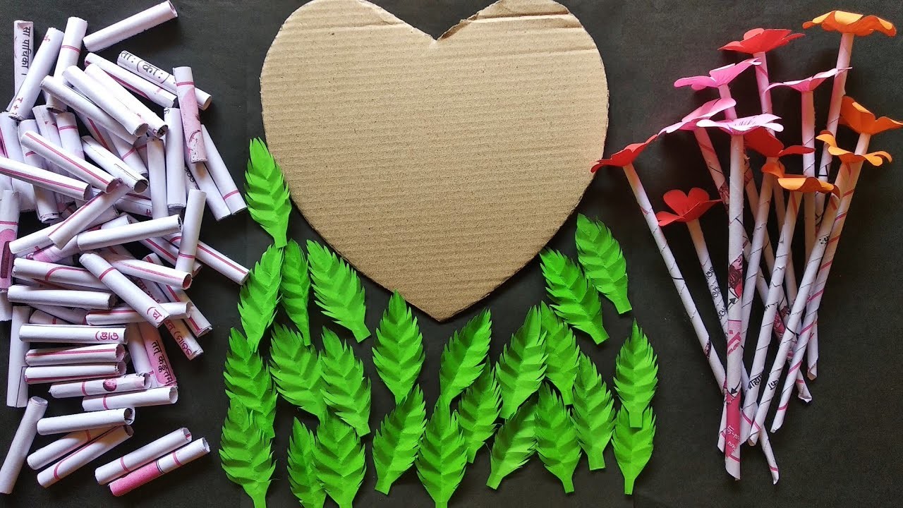 Easy Valentine Craft Ideas |Waste Paper Craft |Paper Craft