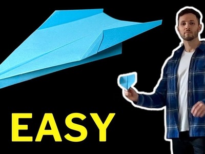 How to make a Paper Airplane - World's Best Paper Plane | Avion en Papier Avião de Papel