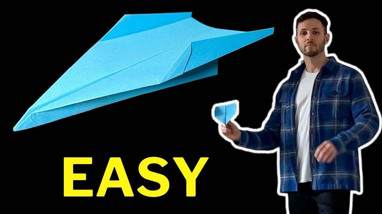 How to make a Paper Airplane - World's Best Paper Plane | Avion en Papier Avião de Papel