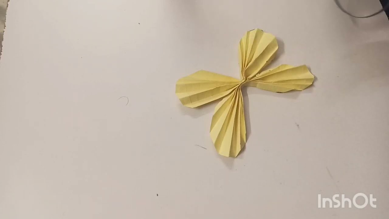How to make a paper craft butterfly?