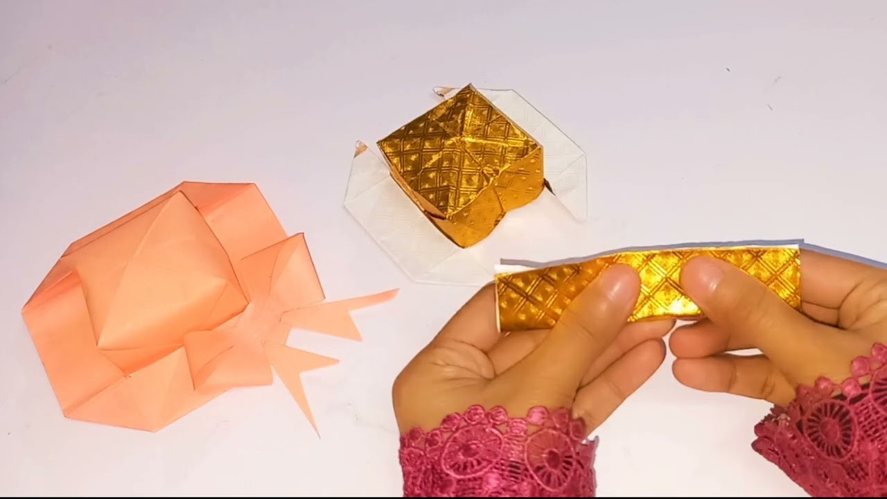 How to make a paper hat. diy Origami cap making simple easy