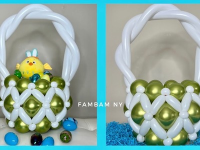 How to make Easter Balloon Basket