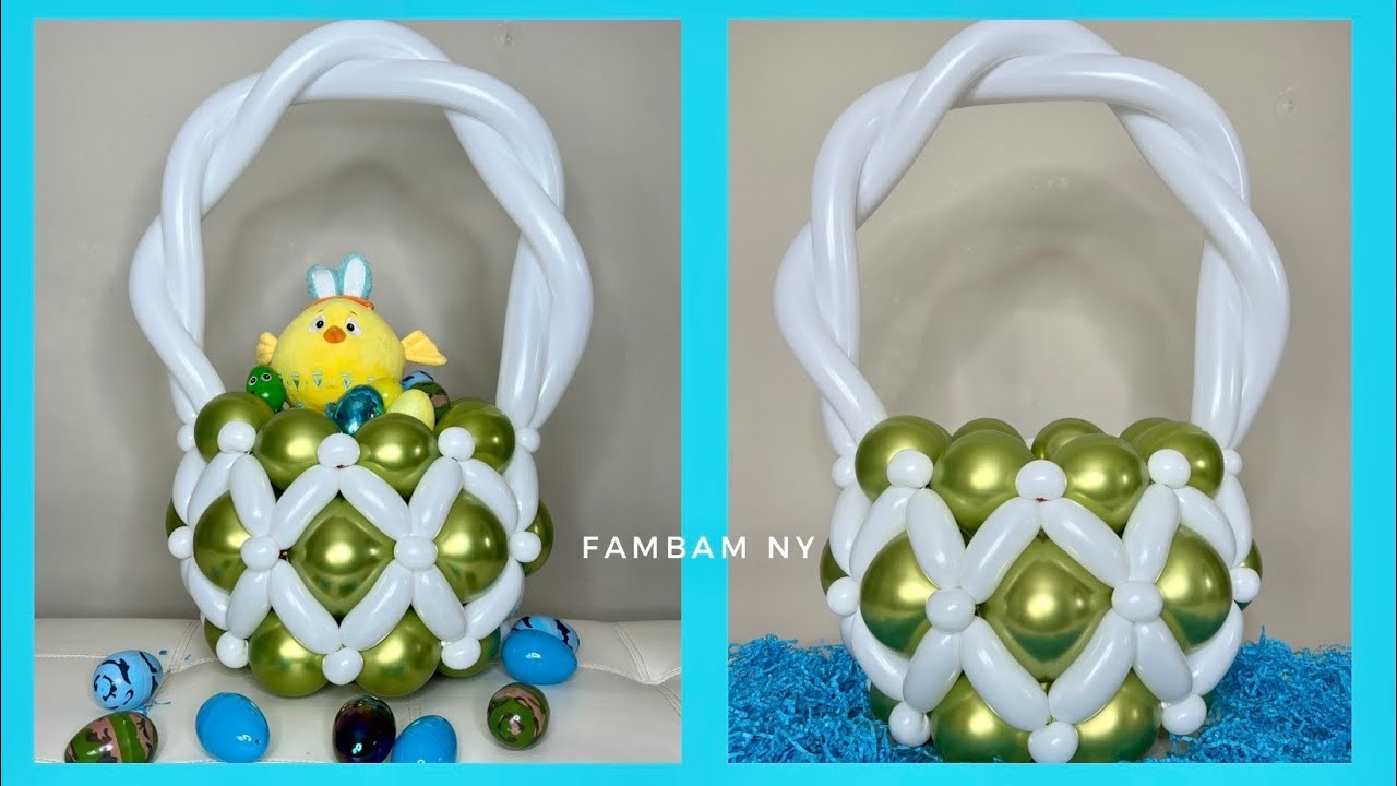 How to make Easter Balloon Basket