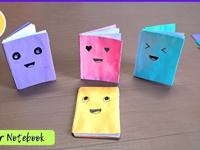 How to make Paper Notebook.Color Notebook.Easy Paper Craft