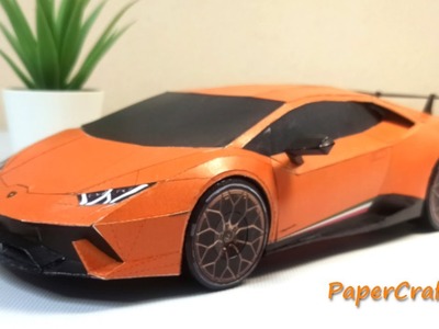 Lamborghini Huracan Performante papercraft