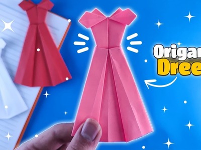 Origami Paper Drees 2023 | DIY Origami Paper Dress | How to make paper drees