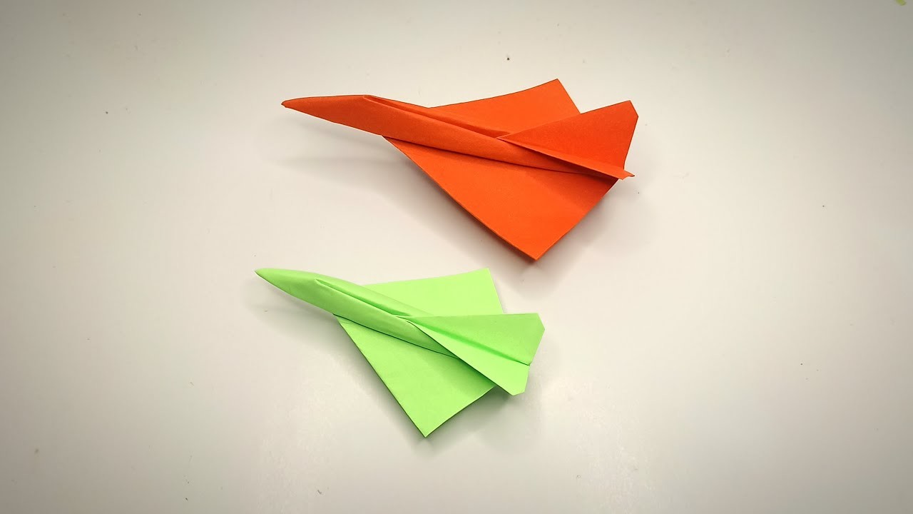 Origami plane | how to make paper toys at home very easy | do it yourself | paper crafts
